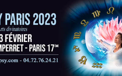 Salon PARAPSY Paris – du 09 au 13 février 2023 – Espace Champerret